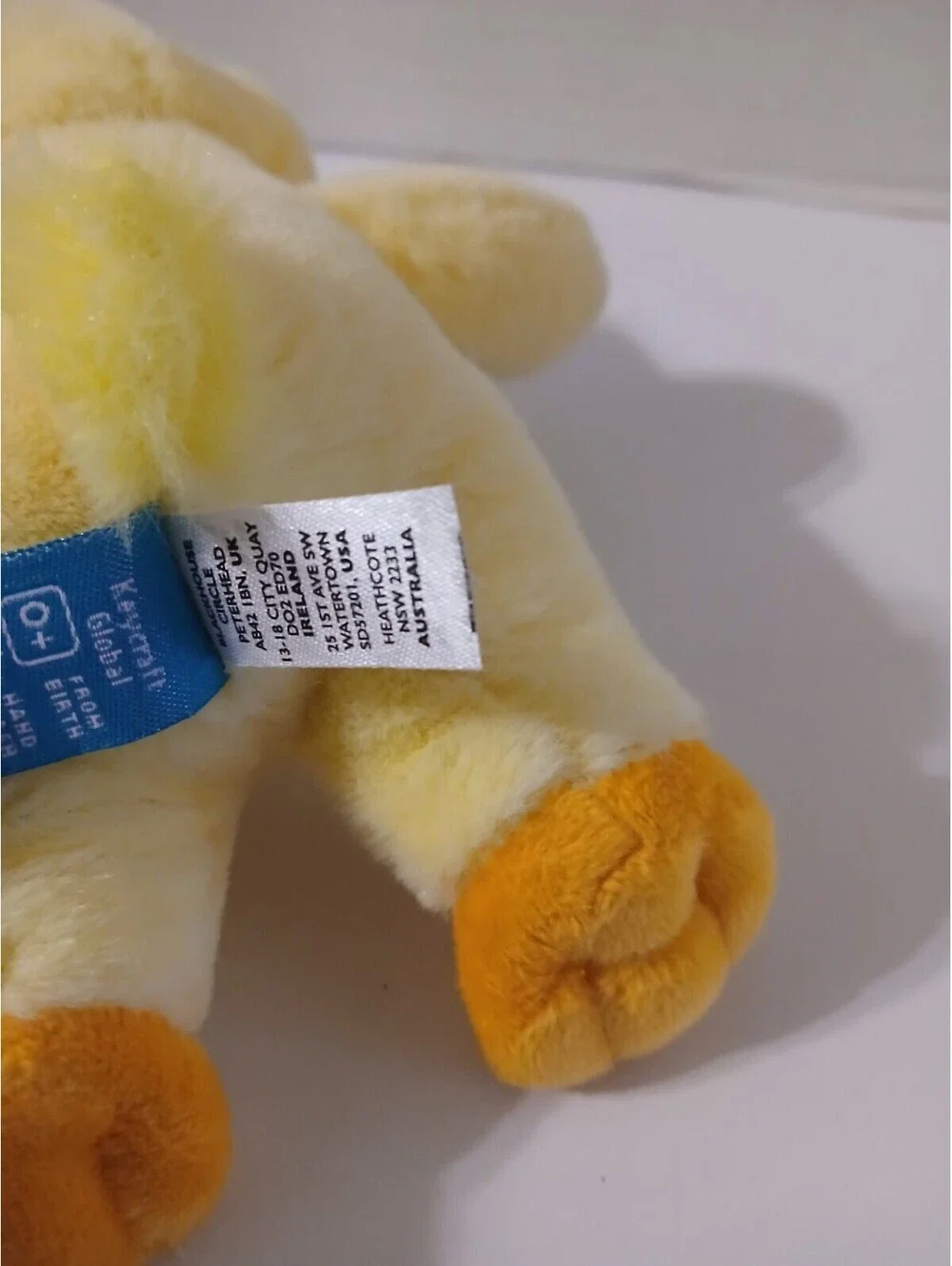 LITTLE Dress Up Bear - Yellow Duck Little Living Nature Plush 6